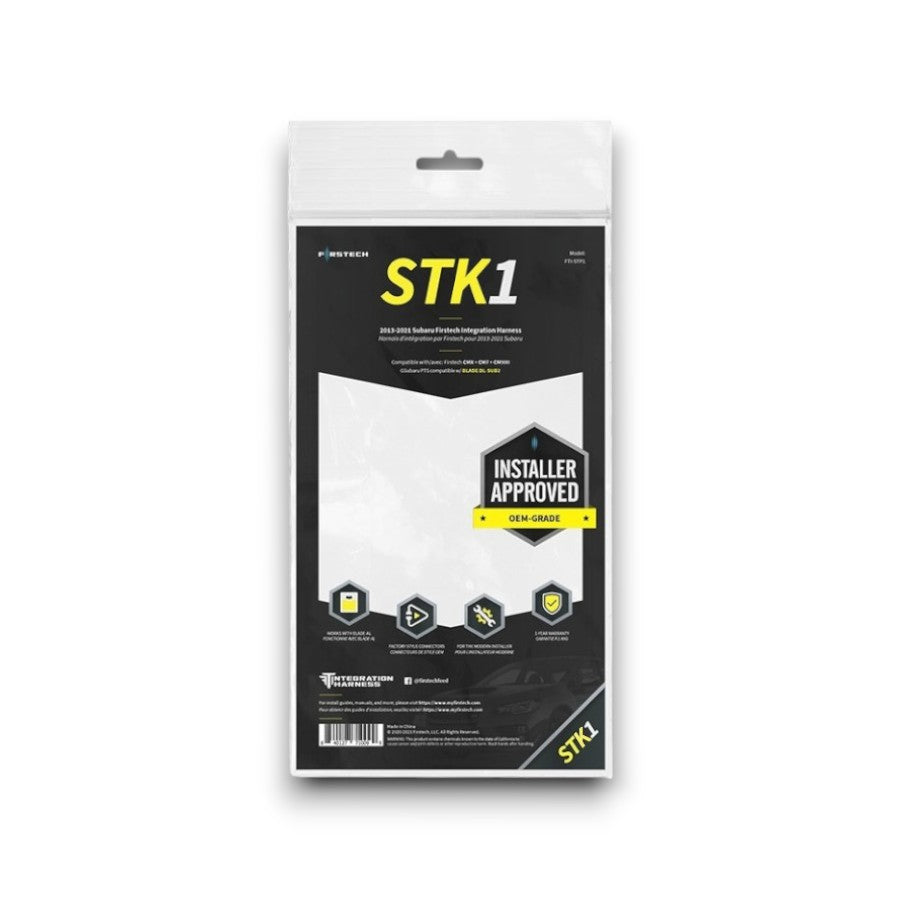 Firstech FTI-STK1 Plug and Play T-Harness for Subaru Vehicles with Professional Installation Technical Support Fast Shipping Connected Car Experts