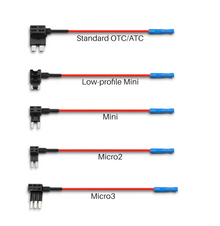 12 Volt Automotive Add-a-circuit Fuse Taps With Circuit Protection | ATC | ATM |ATMLP (Low Profile)| ATZ (Micro2 | ATW (Micro3), Connected Car Experts
