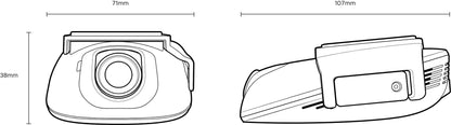 DRONE XC2 dash camera specifications