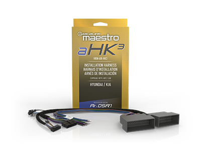 Idatalink Maestro HRN-AR-HK3 AR / DSR1 Hyundai and Kia Plug & Play T-Harness - Lockdown Security