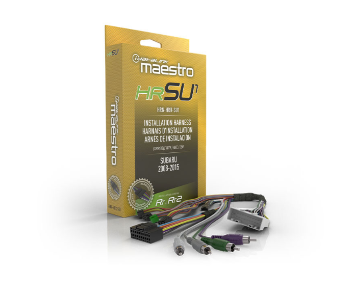 iDatalink Maestro HRN-HRR-SU1 Subaru Plug & Play T-Harness with Professional Installation Technical Support Fast Shipping Connected Car Experts