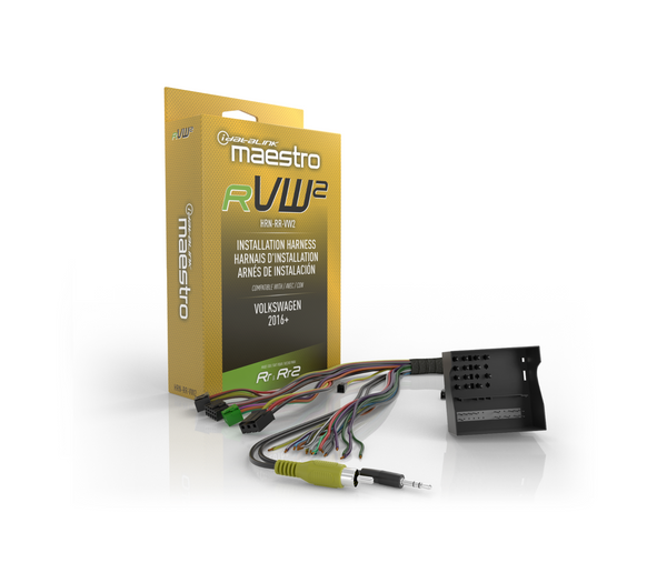 CLEARANCE iDatalink Maestro HRN-RR-VW2 VW Plug & Play T-Harness with Professional Installation Technical Support Fast Shipping Connected Car Experts