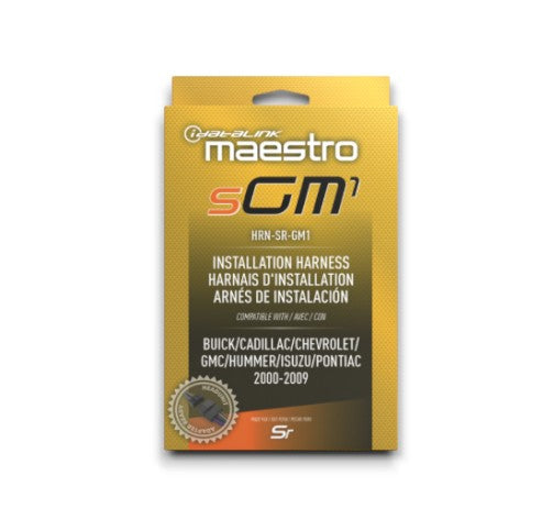 iDatalink Maestro HRN-SR-GM1 GM Plug & Play T-Harness with Professional Installation Technical Support Fast Shipping Connected Car Experts