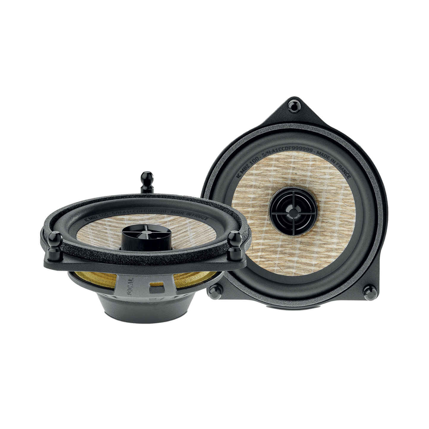 Focal IC MBZ 100 2-Way Coaxial Speakers For Mercedes-Benz Vehicles