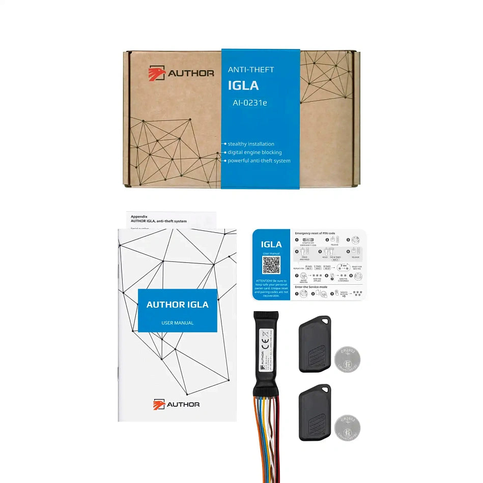 Author IGLA Anti-Theft System - Dual CAN-BUS