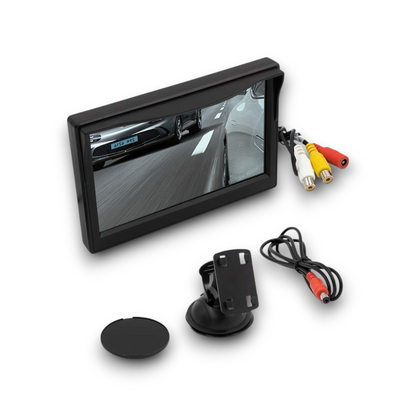 Blind Spot Camera and Screen Bundle with monitor, mount, wiring connectors, Professional Installation Technical Support Fast Shipping Connected Car Experts
