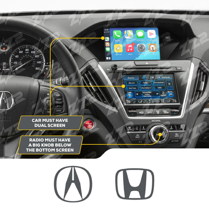 ZZ-2 ITZ-ACH Wireless CarPlay and Android Auto Interface for Acura, Honda