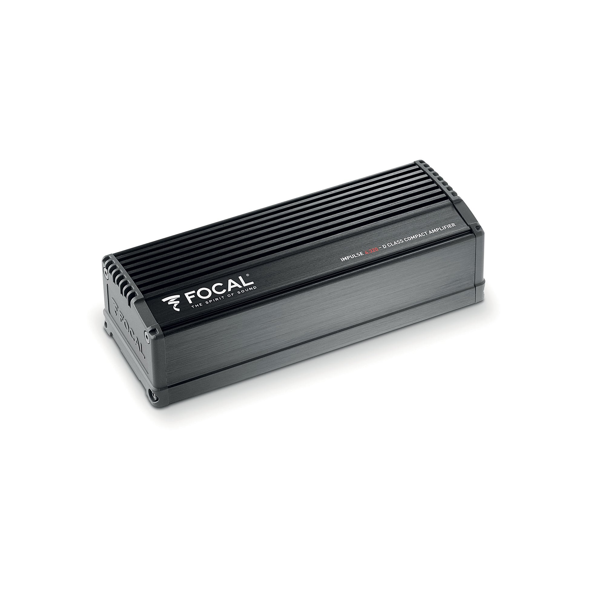 Focal Impulse 4.320 4 Channel Amplifier, 80 Watts x 4 at 2 Ohms with fast shipping and professional installation.