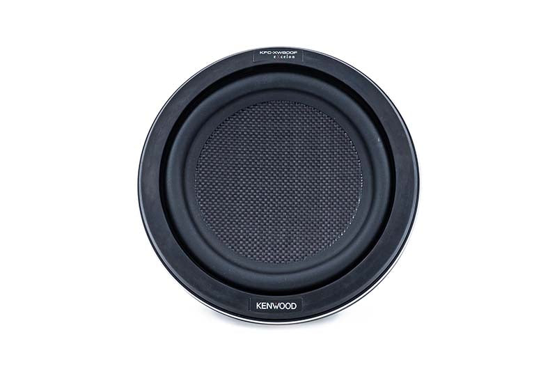 Kenwood eXcelon KFC-XW800F 8" Shallow Subwoofer, 150 Watts RMS, 4 Ohm - Lockdown Security