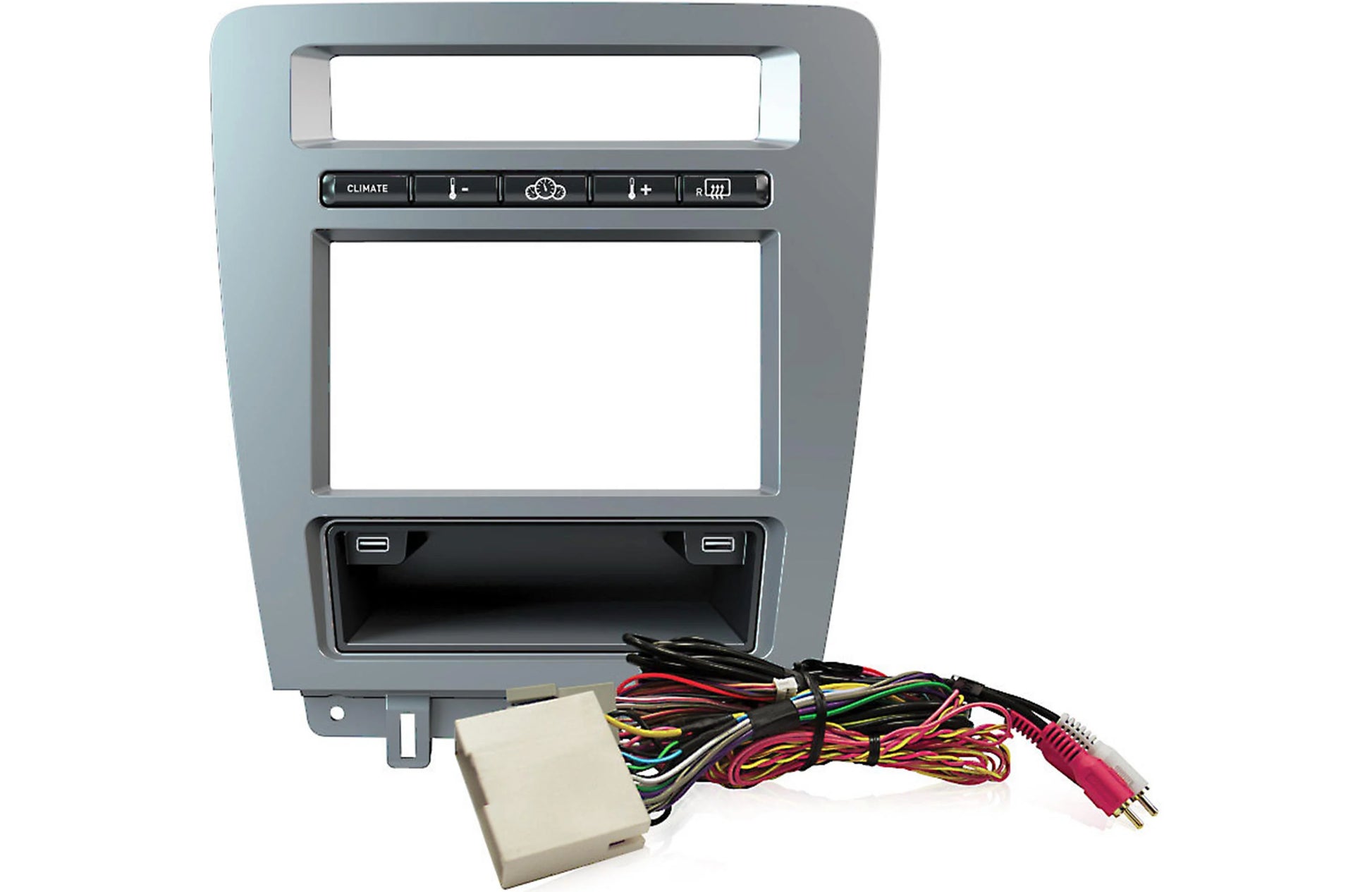 iDatalink Maestro KIT-MUS1 Ford Mustang 2010 - 2014 Double DIN Dash Kit ⭕ Fits Non Navigation Radios with professional installation.