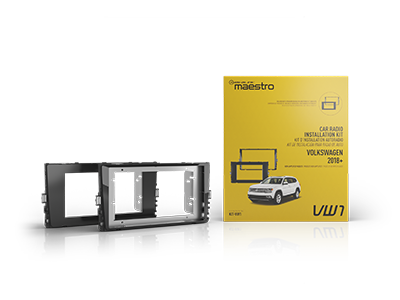 iDatalink Maestro KIT-VW1 Volkswagen 2018-2023 Double DIN Dash Kit with Professional Installation, Technical Support, Fast Shipping Connected Car Experts