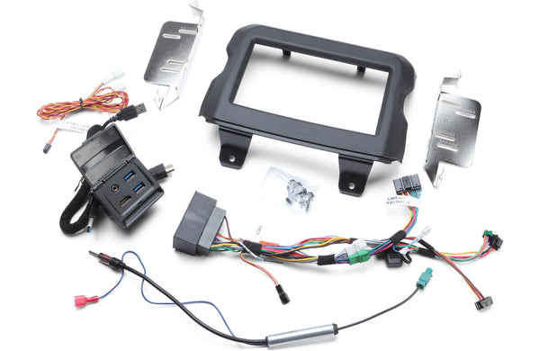iDatalink Maestro KIT-WJL1 Jeep Wrangler & Gladiator JL 2018 - 2023 Double DIN Dash Kit ⭕ Fits 5", 7" and 8.4" Radios with fast shipping and pro installation