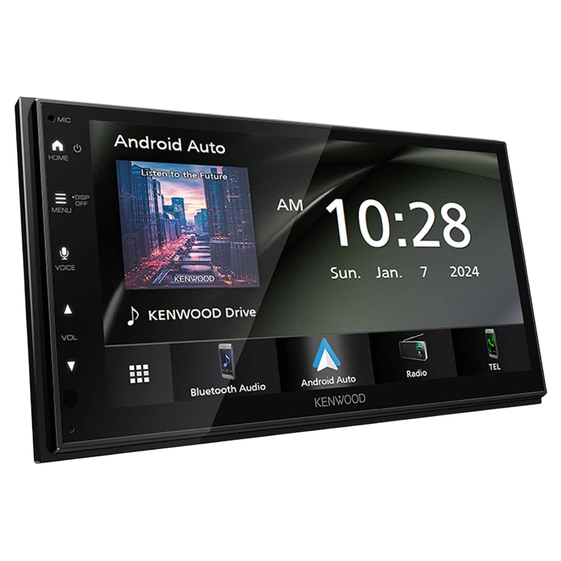 Kenwood DMX40S Multimedia Receiver, 6.8", Wired CarPlay & Android Auto, Maestro, 3.7 Volt RCA with Connected Car Experts support