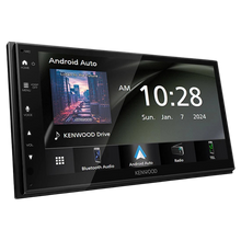 Kenwood DMX40S Multimedia Receiver, 6.8", Wired CarPlay & Android Auto, Maestro, 3.7 Volt RCA