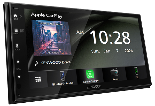 Kenwood DMX50S Multimedia Receiver, 6.8", Wireless CarPlay & Android Auto, Maestro, 3.7 Volt RCA with Professional Installation Technical Support Fast Shipping Connected Car Experts