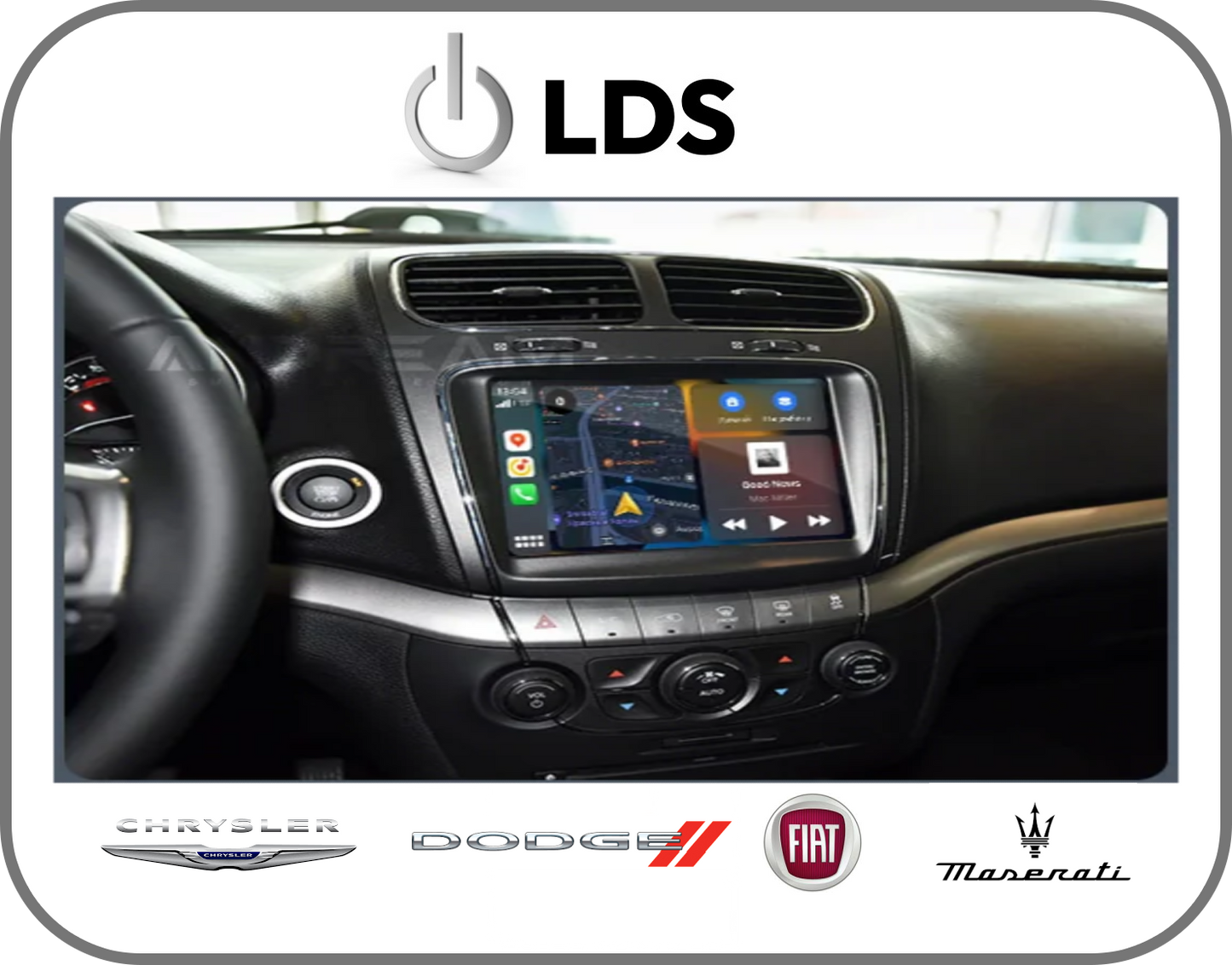 LDS EW-MSLDCP-01A Chrysler, Dodge, Fiat, Maserati CarPlay and Android Auto Interface