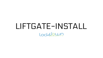 Power Liftgate Kit Installation, LIFTGATE-Install by Connected Car Experts with Professional Installation and Fast Shipping