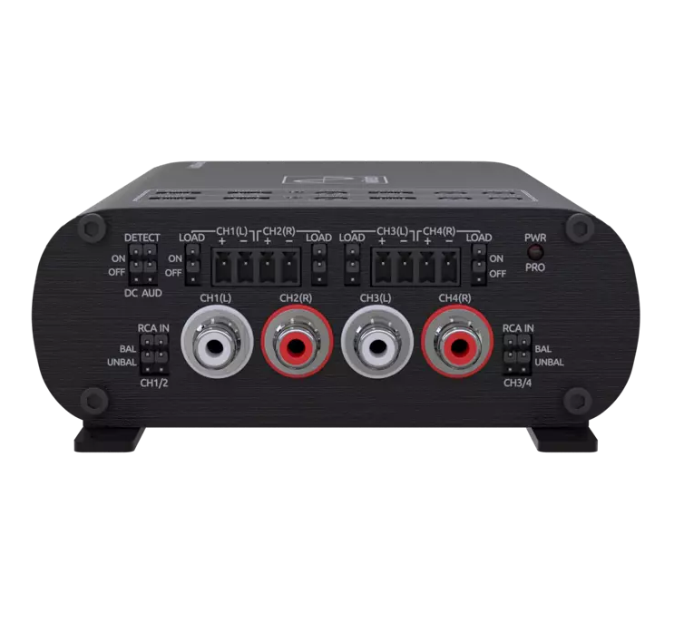 Wavtech LINK300.4MINI MINI Amplifier (4 x 75W RMS - Class D 4-Channel) with Professional Installation Technical Support Fast Shipping Great Prices Connected Car Experts