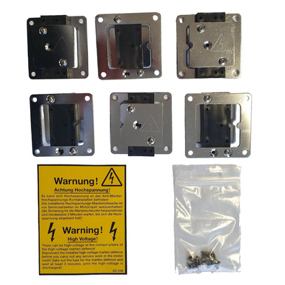 LDS M229 rodent deterrent with its six high-voltage contact plates
