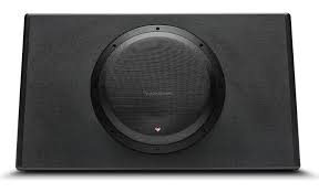 Rockford Fosgate P300-12T Slim 12" Powered Subwoofer with 300 Watt Amplifier Truck Style Sealed Enclosure Professional Installation Technical Support Fast Shipping Connected Car Experts