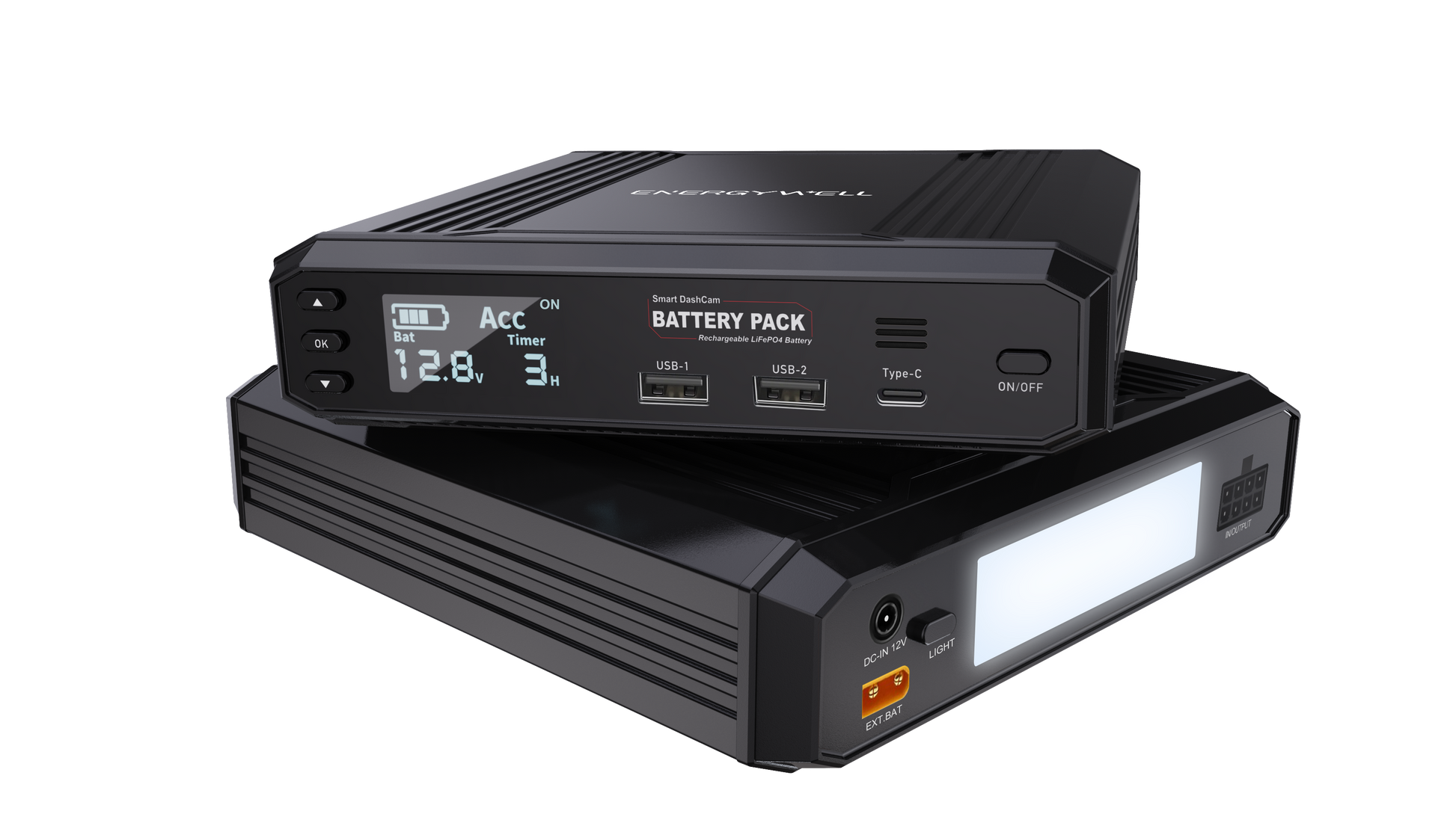 LDS P6 Dashcam Battery, 8000mAh, LCD Display, 60 Hour Parking Mode with fast shipping and professional installation by connected car experts
