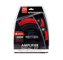 Phoenix Gold ZRK20 4 Gauge Oxygen Free Copper (OFC) Amplifier Wiring Kit with Professional Installation Fast Shipping Connected Car Experts