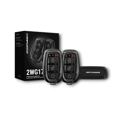 Compustar RF-2WG17-SS 2-Way Key Fob Kit