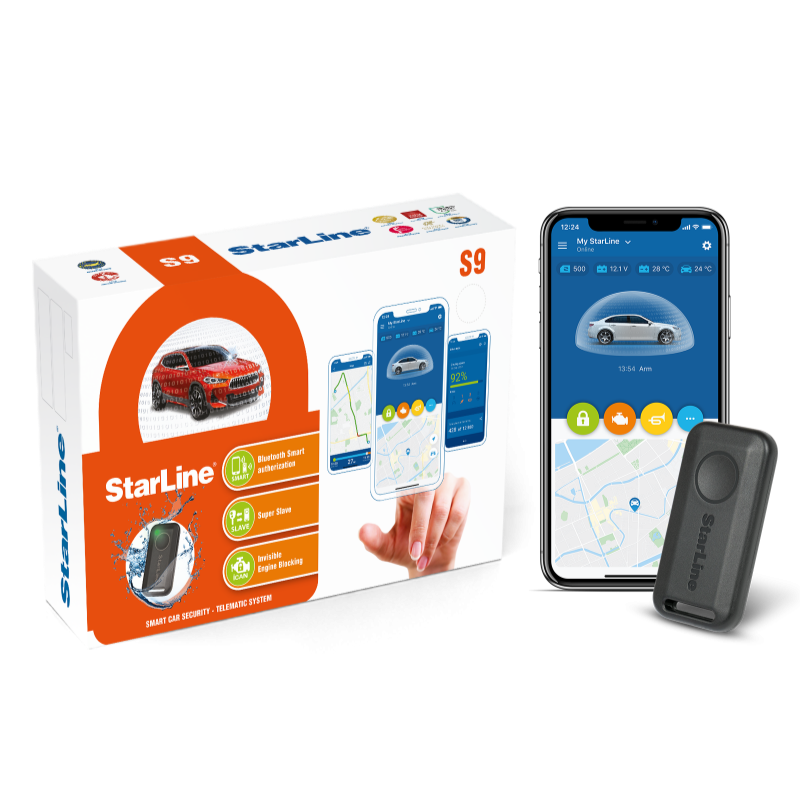 Starline S9 Anti-Theft & Security System with GPS Tracking and Smartphone App with Fast Shipping and Professional Installation