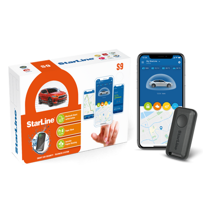 Starline S9 Anti-Theft & Security System with GPS Tracking and Smartphone App with Fast Shipping and Professional Installation