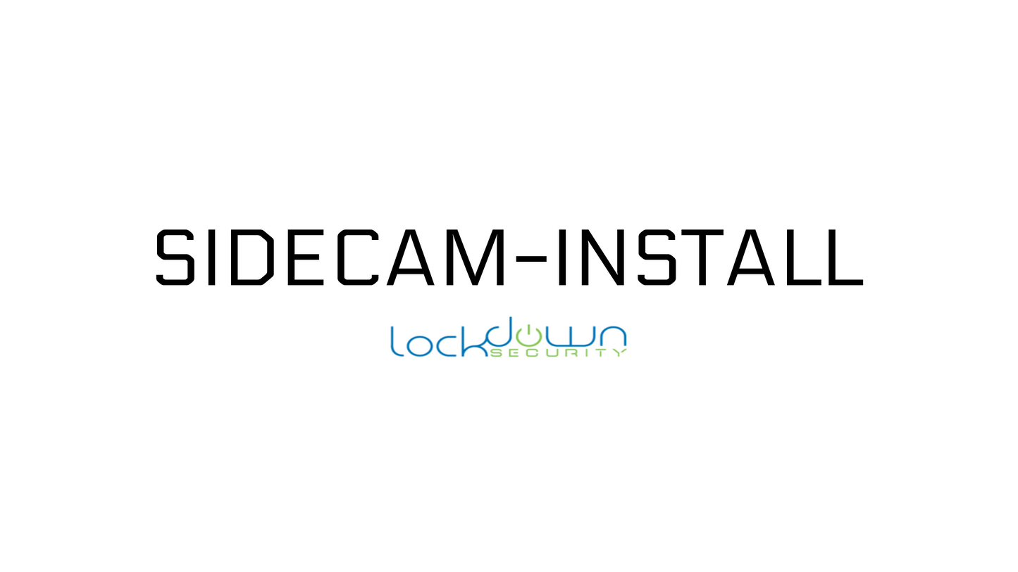 Side Camera Installation, SIDECAM-Install with professional installation, technical support, fast shipping by Connected Car Experts