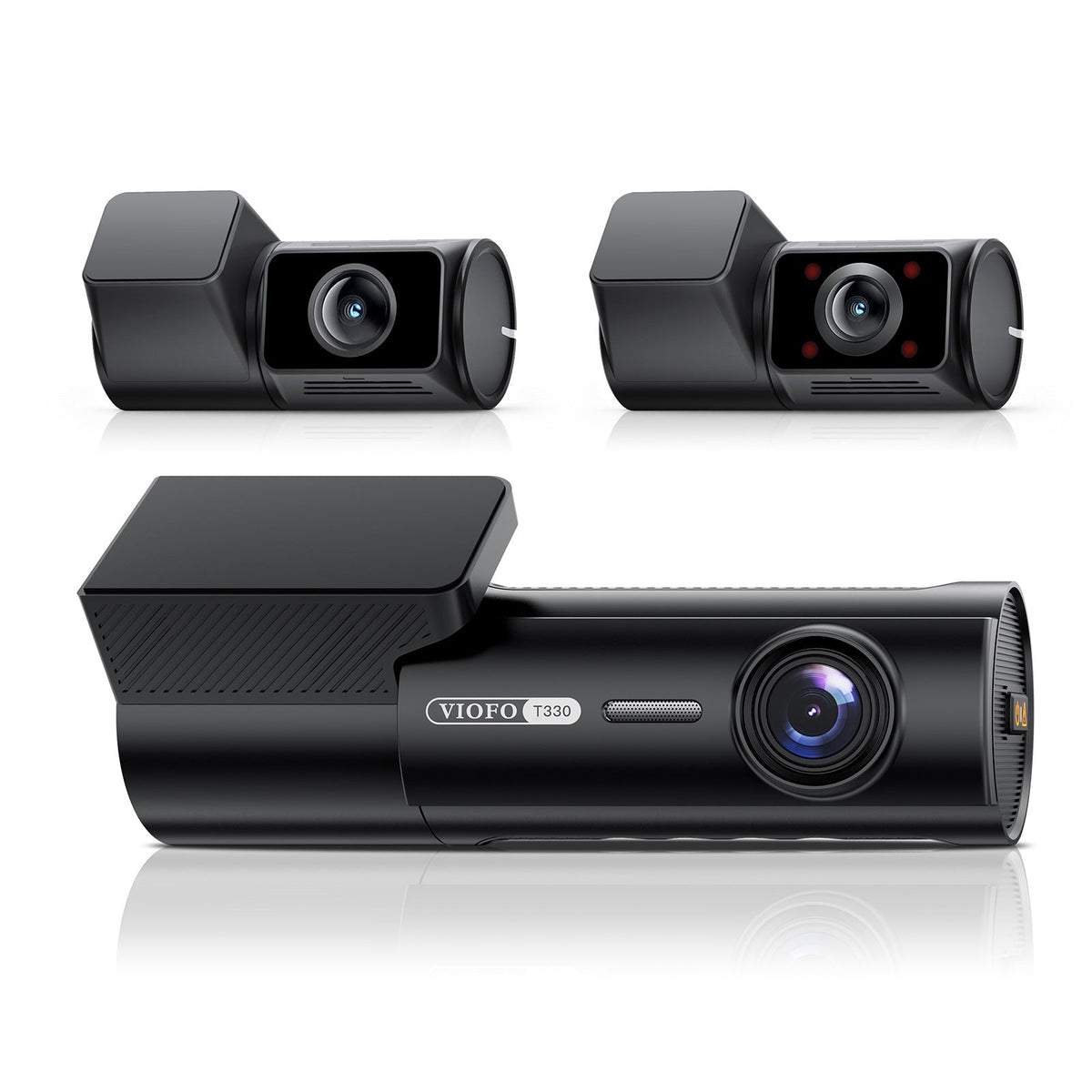 Viofo T330 3CH camera set