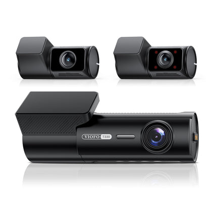 Viofo T330 3CH camera set