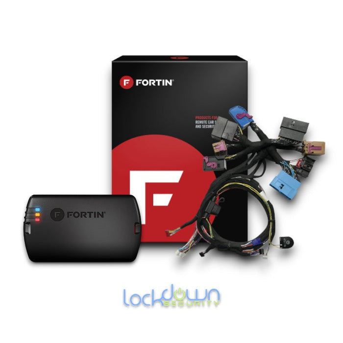 Fortin AUD2-ALL Plug and Play Remote Starter with wiring harness and professional installation, fast shipping, connected car experts