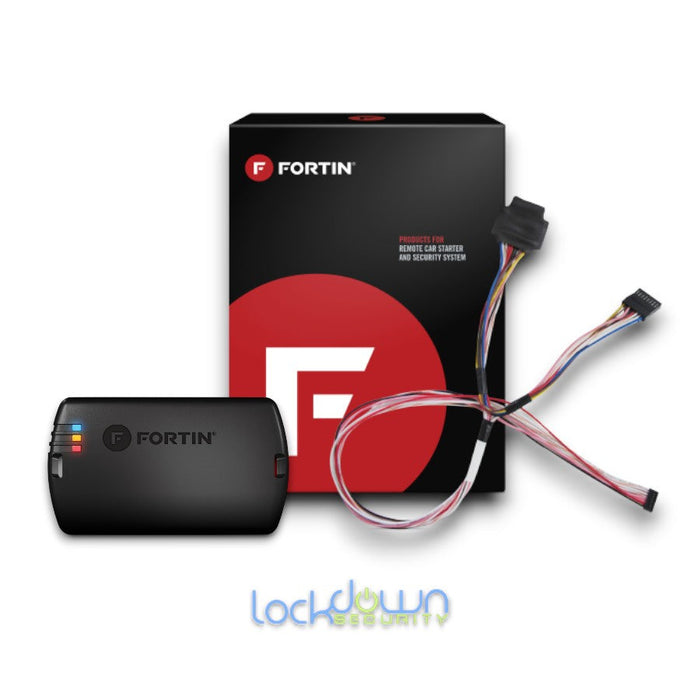 Fortin CHR5-ALL Plug and Play Remote Starter with wiring harness and box, offering professional installation and fast shipping.