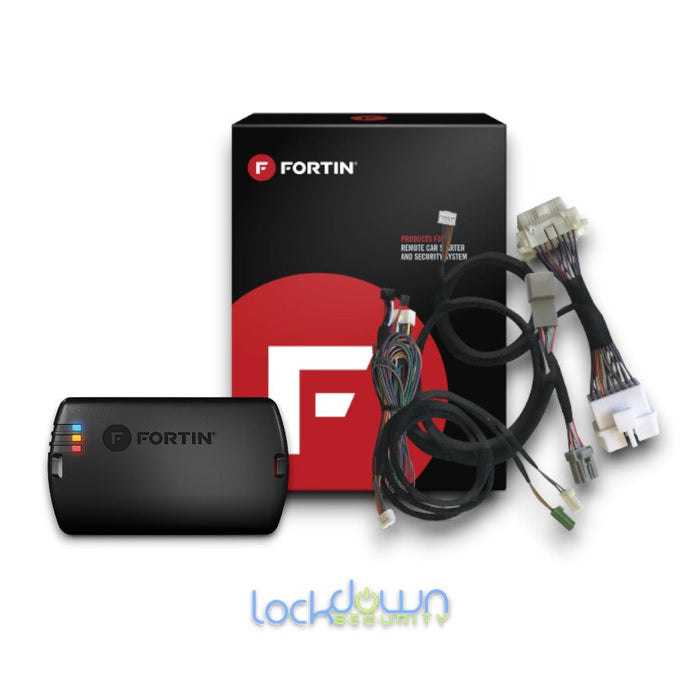 Fortin CHR7-ALL Plug and Play Remote Starter with wiring harness, professional installation, fast shipping, connected car experts.