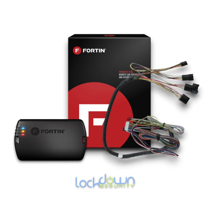 Fortin GM4-ALL Plug and Play Remote Starter ⭕ with wiring harness, professional installation, technical support, fast shipping, connected car experts