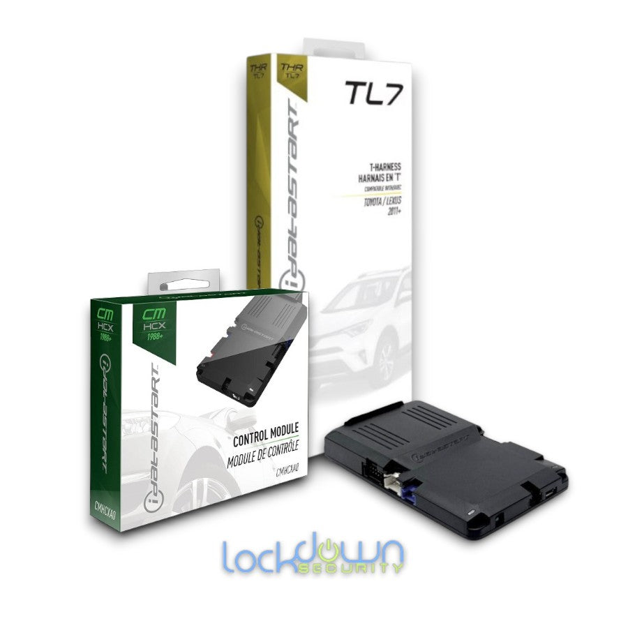 iDatastart TL7-A0 Plug and Play Remote Starter with control module, professional installation, fast shipping, connected car experts