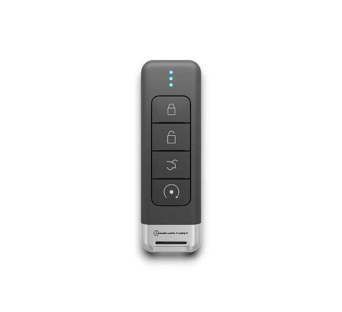 iDatastart TR4450AC, 2-Way LED, Antenna AN2400A, FCC ID: 2AEPJ-TR4450AC key fob with car security features Connected Car Experts