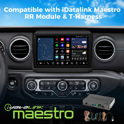 VINLAND 2018 - 2023 Jeep Wrangler and 2020 - 2023 Jeep Gladiator Custom Fit Car Stereo with expert installation, support, fast shipping by Connected Car Experts