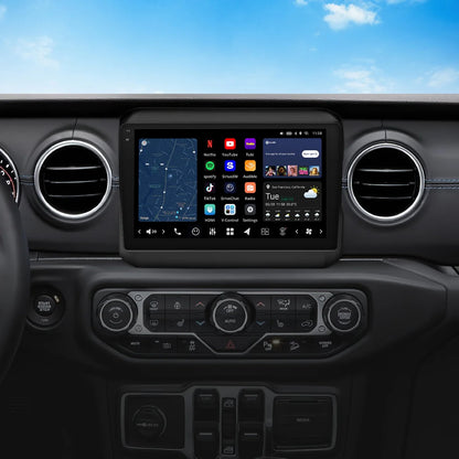 VINLAND 2018 - 2023 Jeep Wrangler and 2020 - 2023 Jeep Gladiator Custom Fit Car Stereo with expert installation by Connected Car Experts