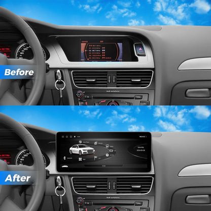 VINLAND VADA44XL12A8 12.3" Wireless CarPlay and Android Auto Screen for Audi A4, A5, S4 and more