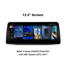 VINLAND VBM3S5L12B8 12.3" Wireless CarPlay and Android Auto Screen for BMW 3 Series, 4 Series, M3 and more