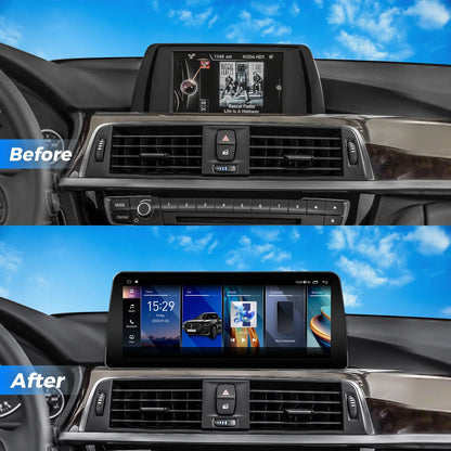 VINLAND VBM3S5L12B8 12.3" Wireless CarPlay and Android Auto Screen for BMW 3 Series, 4 Series, M3 and more
