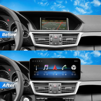 VINLAND VMBCC4L12C8 12.3" Wireless CarPlay and Android Auto Screen for Mercedes-Benz C-Class