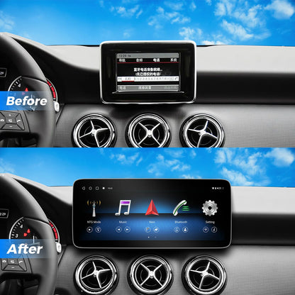 VINLAND VMBGA412C8 12.3" Wireless CarPlay and Android Auto Screen for Mercedes-Benz A-Class, GLA
