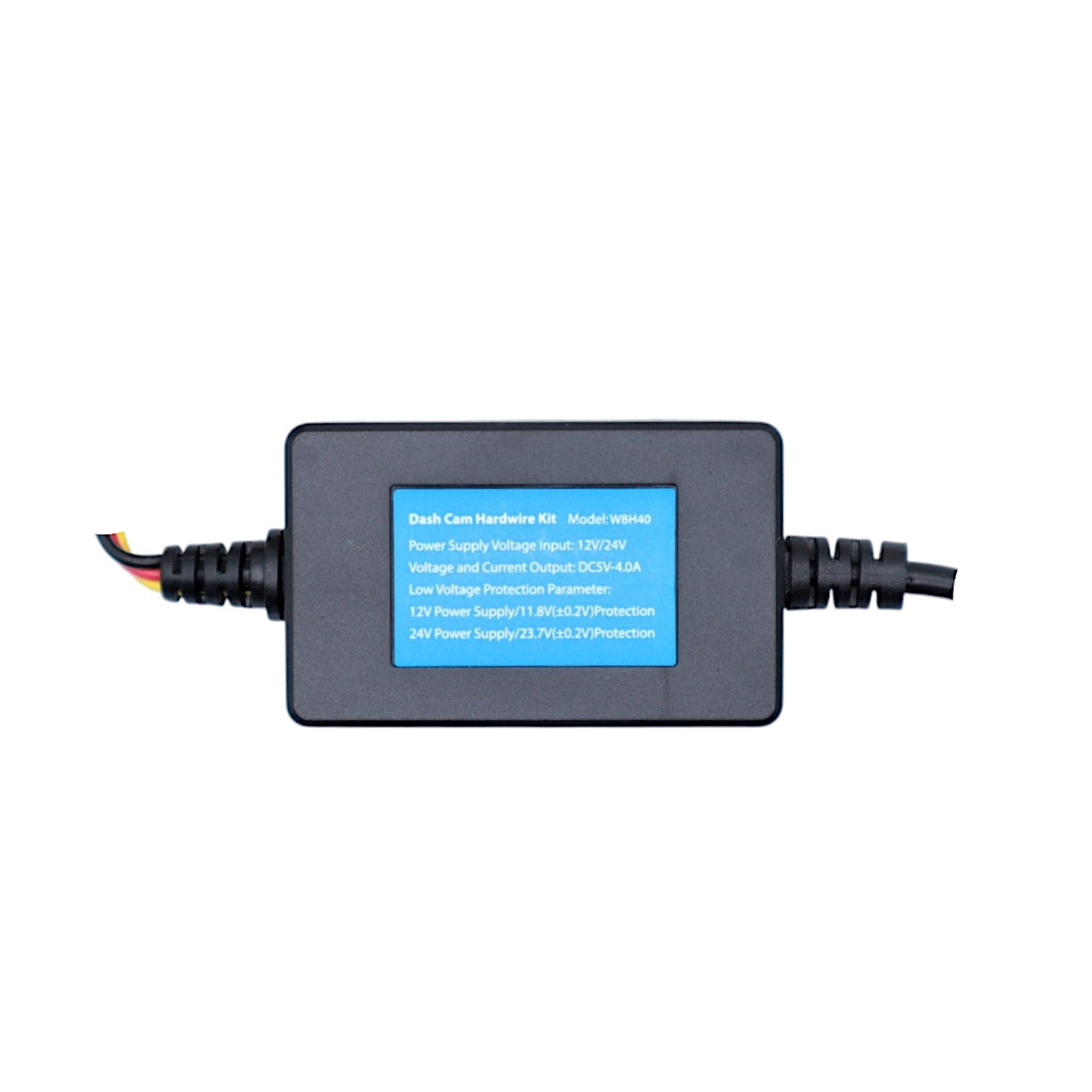 Wolfbox WBH40 Dash Camera Hardwire Power Cable, Compatible with G900 TriPro, 3.5 Meters, USB-C, fast shipping, pro installation