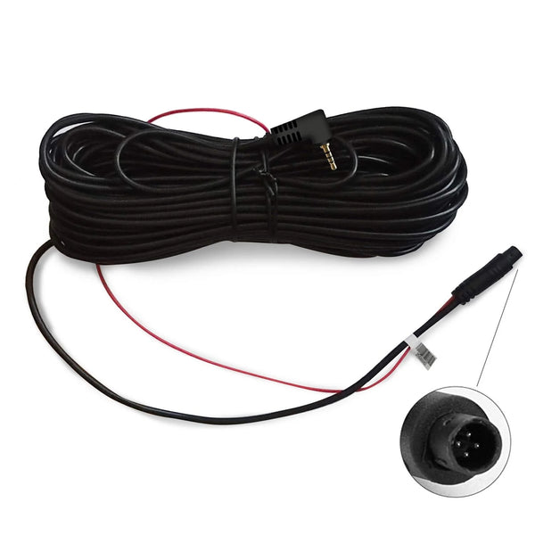 Wolfbox Rear Camera Camera Extension Cable - 33/55 Feet (10/16.75 Meter) with Professional Installation Technical Support Fast Shipping Connected Car Experts