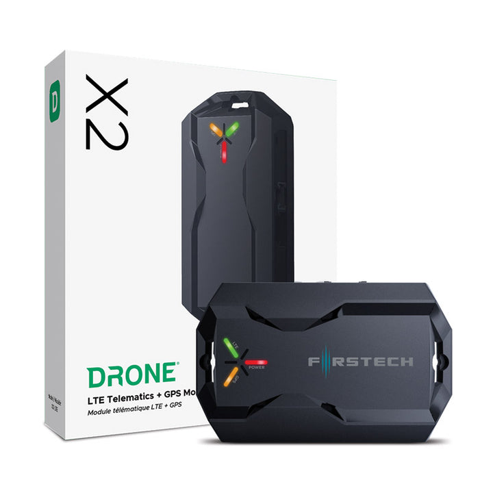 DRONE X2-LTE Smartphone Controller with LTE GPS module, professional installation, fast shipping, and connected car experts support.