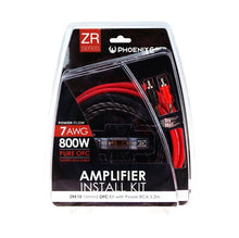 Phoenix Gold ZRK10 7 Gauge Oxygen Free Copper (OFC) Amplifier Wiring Kit with Professional Installation Fast Shipping Connected Car Experts