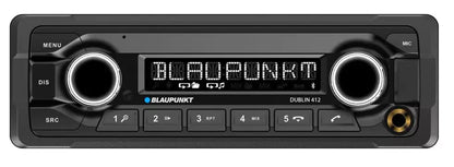 Blaupunkt DUBLIN412 Heavy-Duty Receiver, Bluetooth, 12 Volt with professional installation, support, and fast shipping by Connected Car Experts